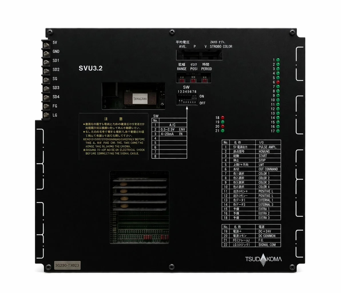 625606-57 Tsudakoma SVU Card (for 4 Colour Loom)