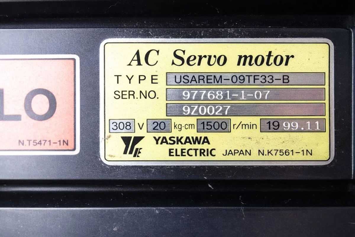 627341B Tsudakoma, ELO, AC Servo Motor 3