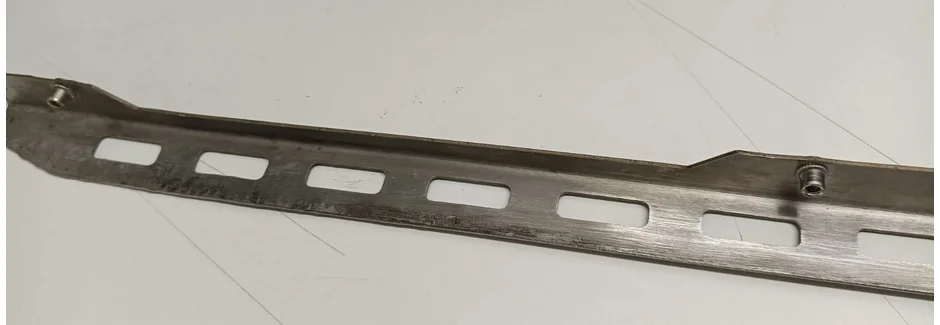 Angle Niederhalter-A-Side-8", P.No.4200315530, Mat: Ss 304/316 For Eeco Glass Multi Axel (New Model) view 2