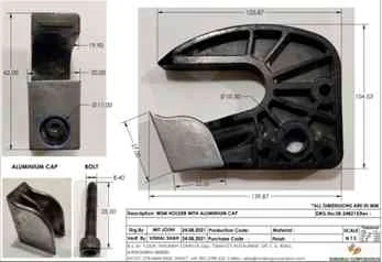 Clamp Piece (Drg-SR-248213) BA216117