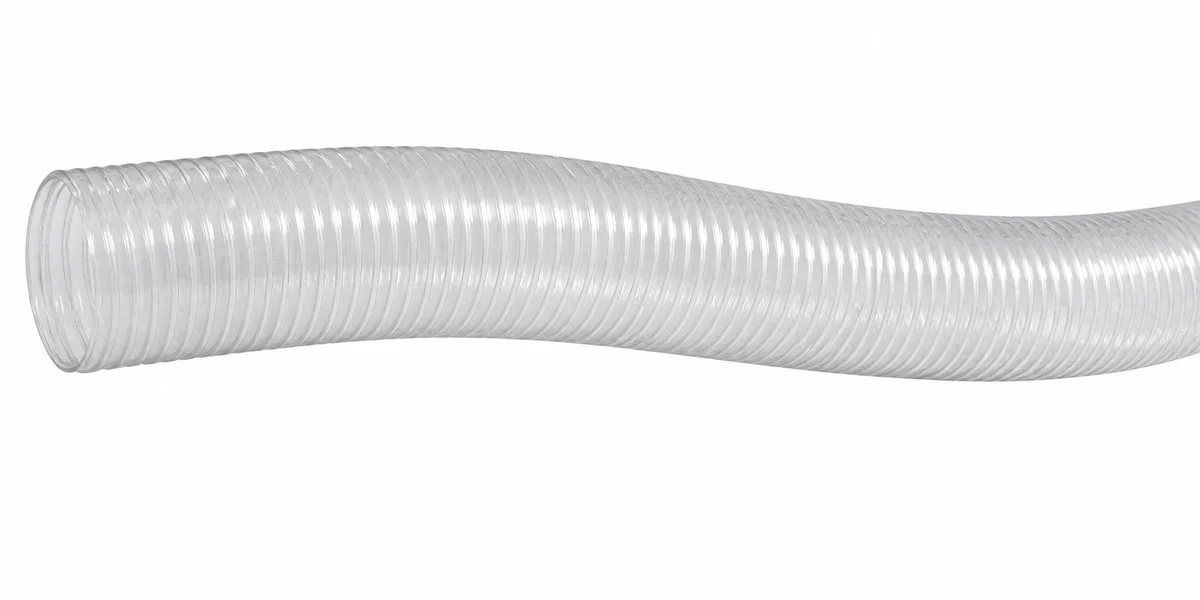 Hose PVC 100mm Metlwirebrd Trans 10m 20B
