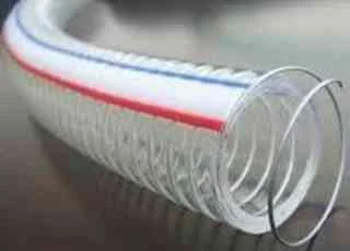 Hose PVC 20mm Metlwirebrd Trans 1M 10Bar