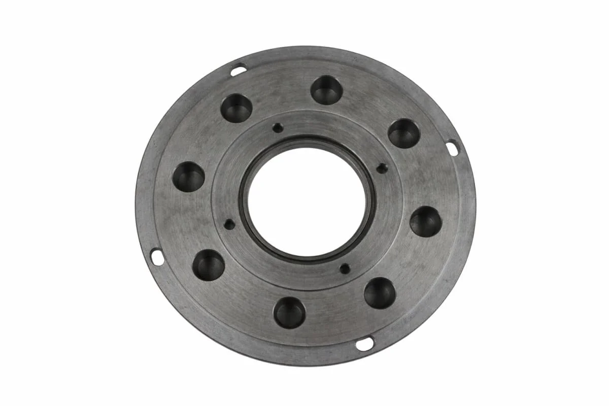 Large pulley flange