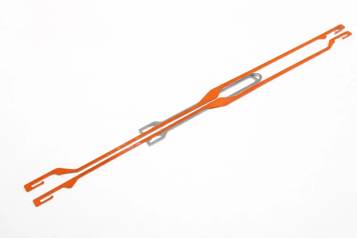 Leno Heald wih Lifting Heald of Synthetic Material with J, L=331, Standard, 35×7, 126x11x05