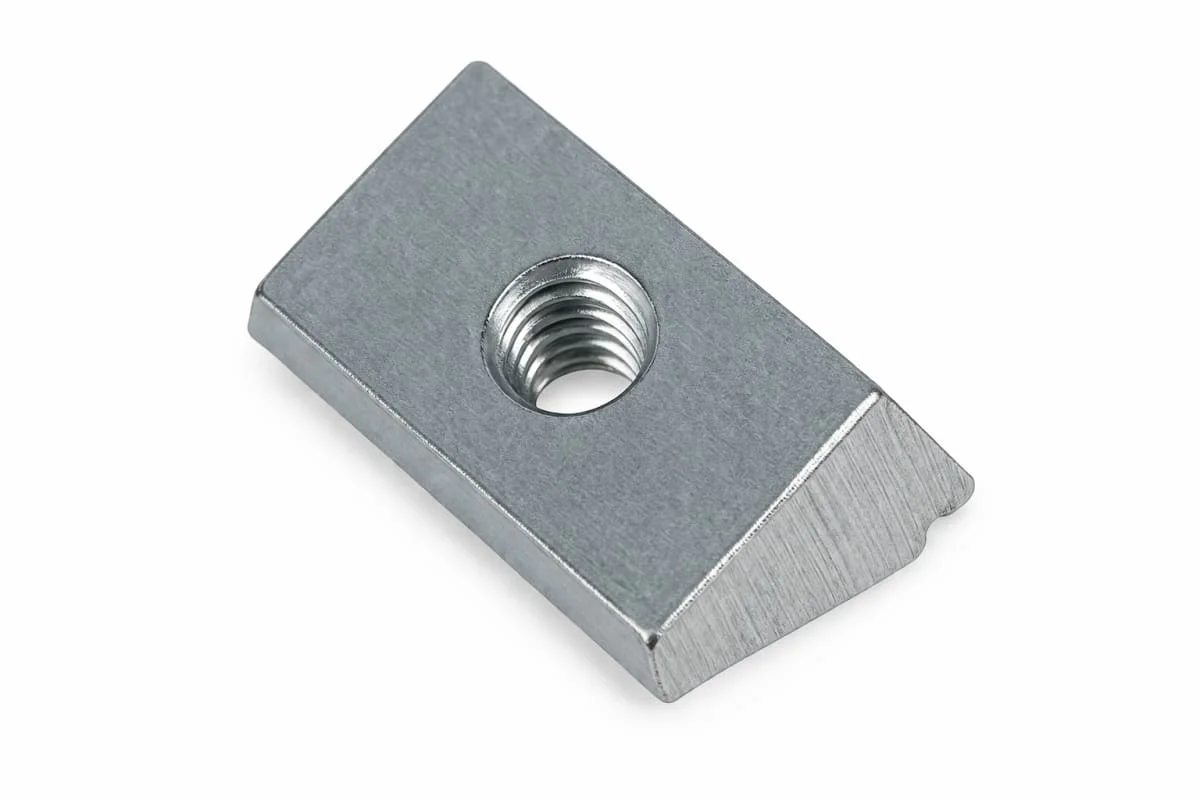Locking nut mounting