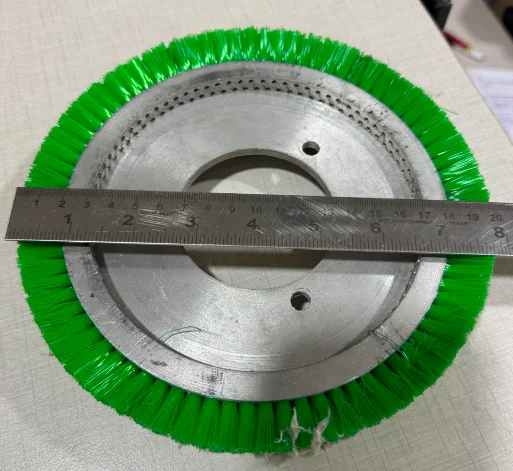 Monforts Pinning Brush type Yamuna Stenter Design-Nylon Bristal DIA-180mm view 1