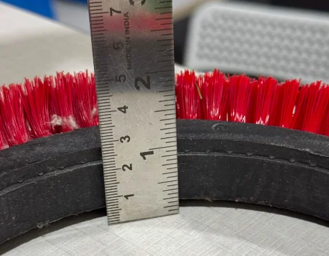 Monforts Pinning Brush TYPE Yamuna Stenter Design-Nylon Bristle DIA-220mm view 2