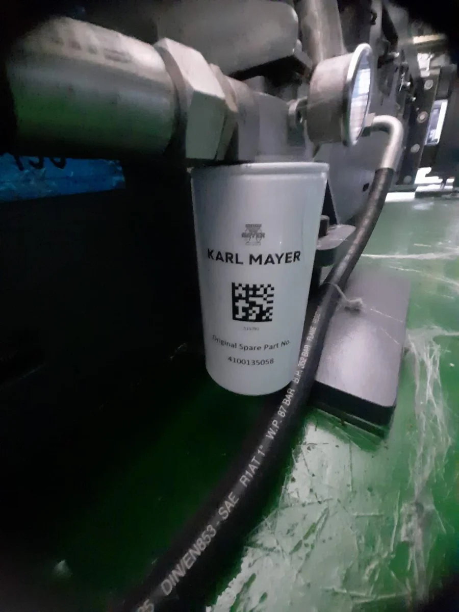 Oil Filter Karl Mayor Part no 4100135058