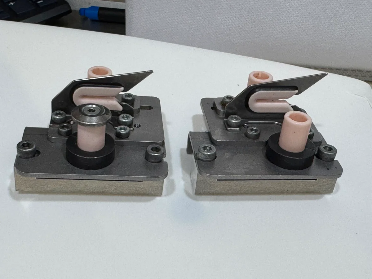 Pivot guide assembly without Ceramic as per drawing RH Side view 2