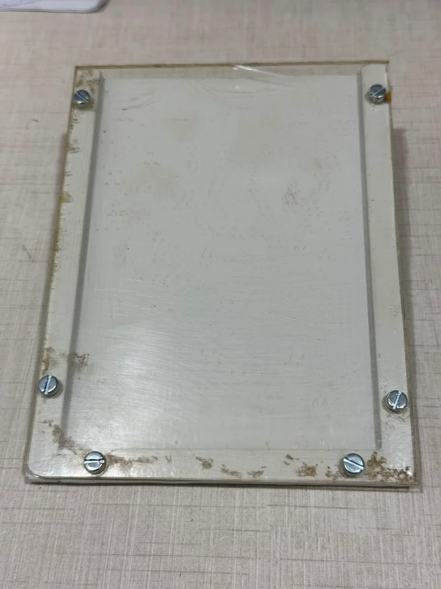 Doff card holder for Trolley size of paper 6 inch x 4 inch to hold on trolley view 1