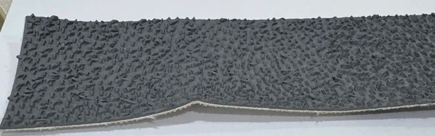 Syn. Fillet 50mm Dark Grey Medium Rough Emery SC-SEGMRP view 4