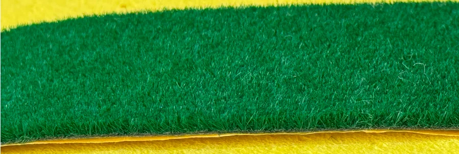 Syn. Fillet Green Velvet Type, 50mm Wide (IMP) view 2