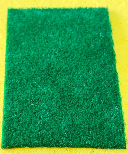 Syn. Fillet Green Velvet Type, 50mm Wide (IMP) view 3