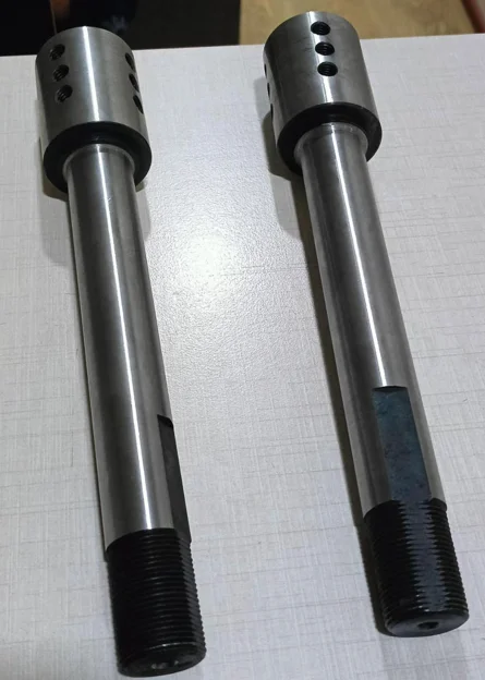 R/P Embroidery Axis Shaft SC144014 HRC-28 (Moc : EN27) view 2