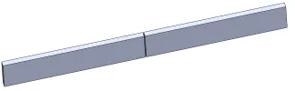 1002450 Custom Precision Aluminum Testing Fixture (Jig) – Hard Anodized Front Shorter Side Moc: AL6061-T6 view 2