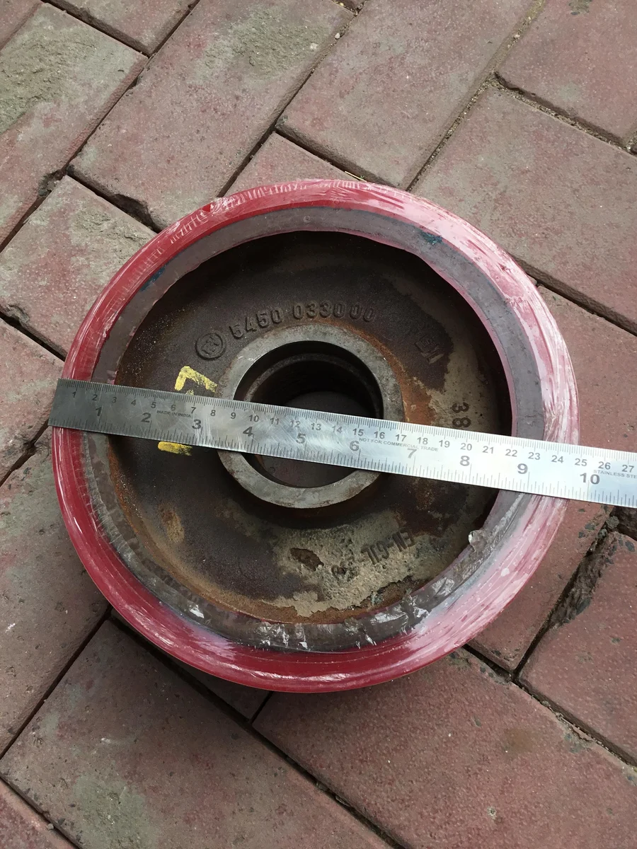 trolley wheel 1 view 2