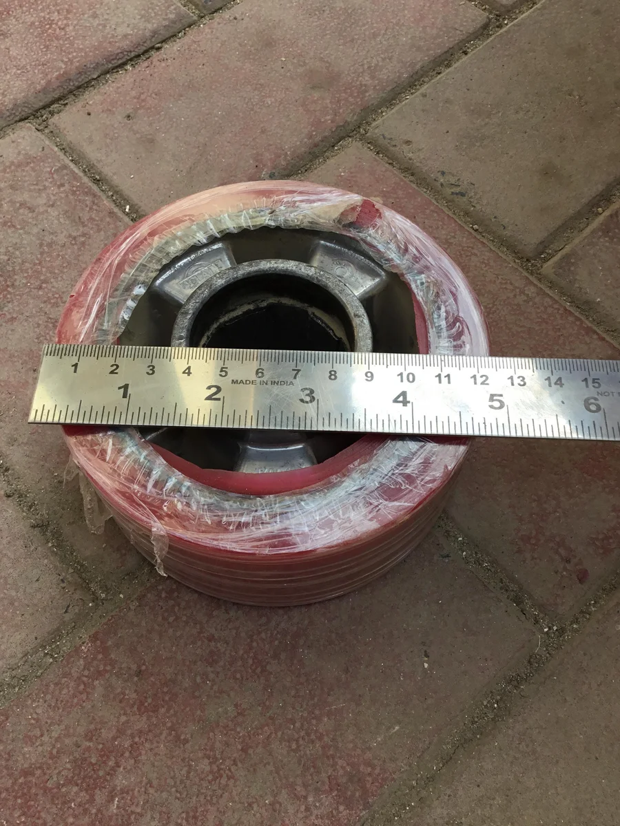 trolley wheel 11 view 3