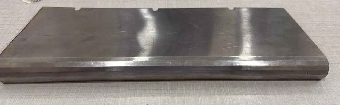 Pile Tension Plate 2940 mm Long x 130mm width x 0.4 mm Thick Curved Total Cut 29 for Toyota 710