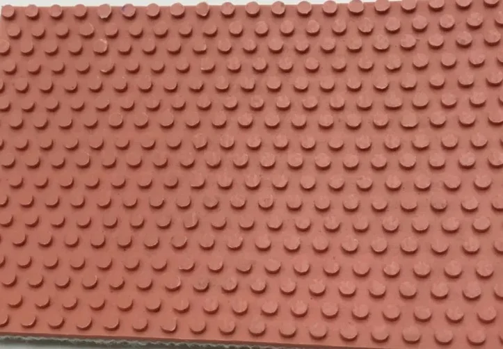 Synthetic Fillet 50mm width Pink Round pimple SC-SRPZ