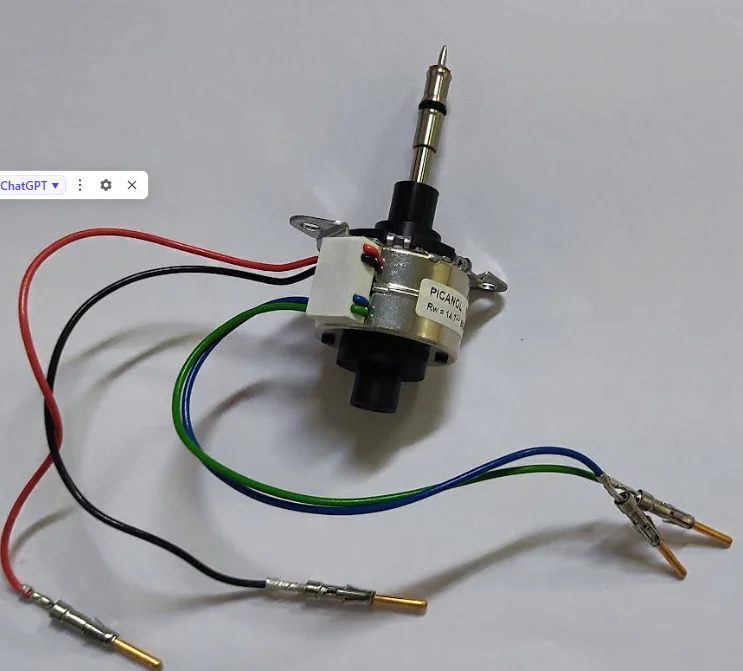 Assembly Step Motor Part No.Be312775 (Old P.No. BE307186) For Picanol Make Looms view 2
