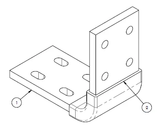 CONN BUSBAR ONLY P.No.1002795 (Copper part with Sufamate Coating and Tin Plating) view 2