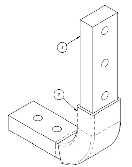 BUSBAR WITH INSULATION 1 P.No.1002804