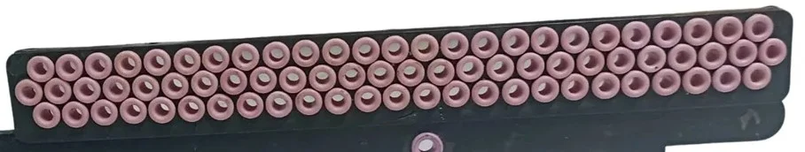 Eye Board with 3 Rows 25 + 26 + 25 with Ceramic Eyelet view 3
