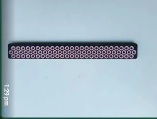 Eye Board with 3 Rows 25 + 26 + 25 with Ceramic Eyelet