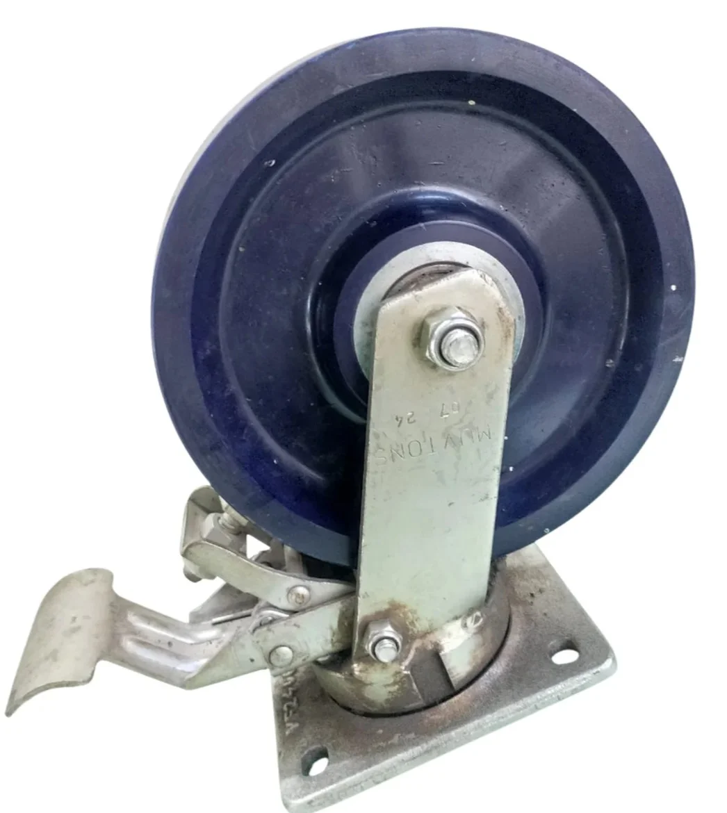 Trolley Wheel Swivel Type With Break view 2