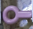 Ceramic Pink Dropper OD 6.4 x ID 3 x 15.4mm