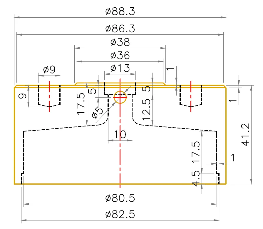 Sand Cup for Spg1 RP-SPG1-CUP-1275 - (Pack Body ) view 1
