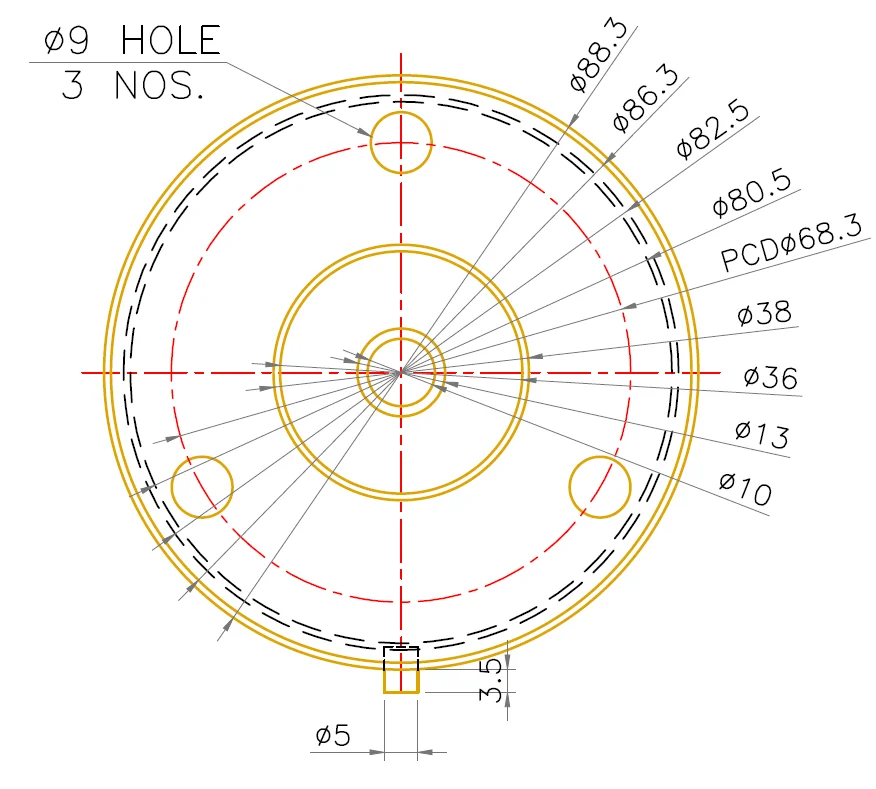 Sand Cup for Spg1 RP-SPG1-CUP-1275 - (Pack Body ) view 2