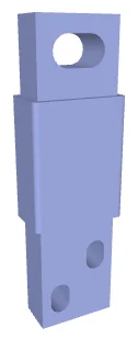 SOCKET TO HORZ CONN AND BUSBAR INSULATION ASY P.No. 1002785 (Copper Tin Plated) view 1