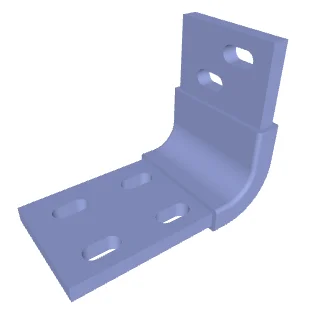CONN BUSBAR WITHOUT INSULATION 5 P.No.1002798 (Copper part with Sufamate Coating and Tin Plating) view 1