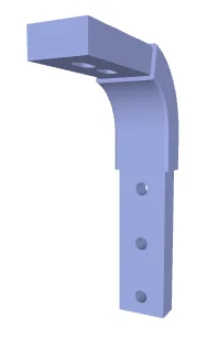 BUSBAR ONLY WITHOUT INSULATION 2 P.No.1002805 (Copper part with Sufamate Coating and Tin Plating)
