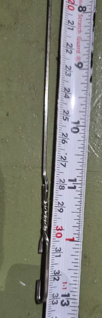Heald Wire ‘ C ‘ TYPE (330 x 10mm) For DORNIER (Cut Type Inserted Eye Twisted Wires (Heavy Guage) view 2
