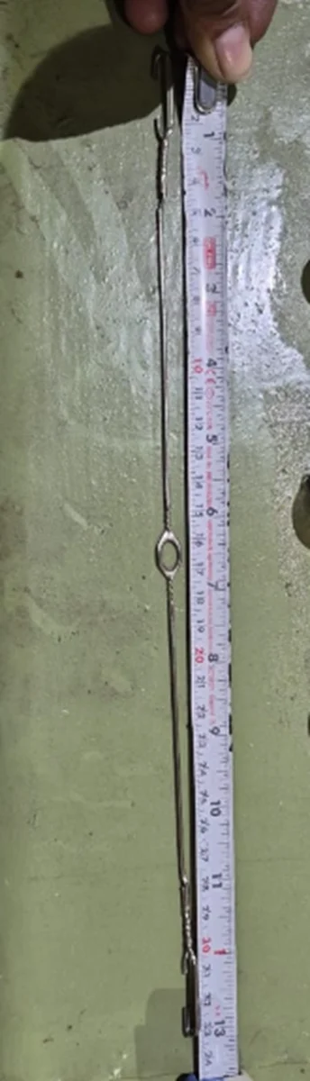 Heald Wire ‘ C ‘ TYPE (330 x 10mm) For DORNIER (Cut Type Inserted Eye Twisted Wires (Heavy Guage) view 1