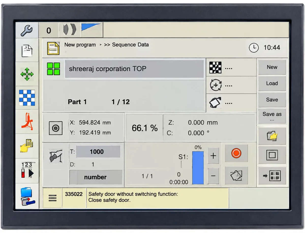Touch Panel for Picanol Optimax 4-P, P.No.:BE223010 view 2