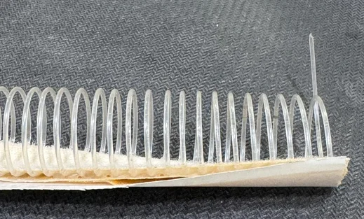 Shuttle Nylon Weft  Tensioner 13 Inch Long Special adhesive and Nylon Coil view 1