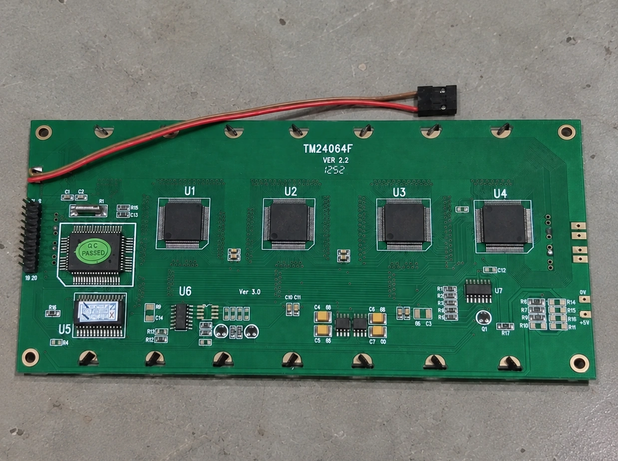 Super excel display with connector for Thema