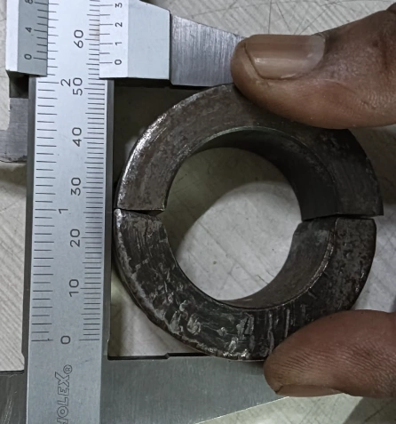MS Collar ( ID- 34mm, OD-55mm, Width - 20mm - 06mm Thread) view 3