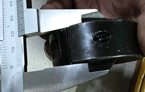 MS Collar ( ID- 34mm, OD-55mm, Width - 20mm - 06mm Thread) view 4
