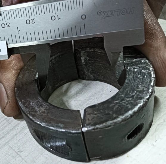 MS Collar ( ID- 38mm, OD-58mm, Width - 20mm - 06mm Thread) view 3