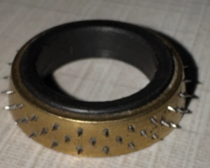 Temple Ring 3 Row view 2