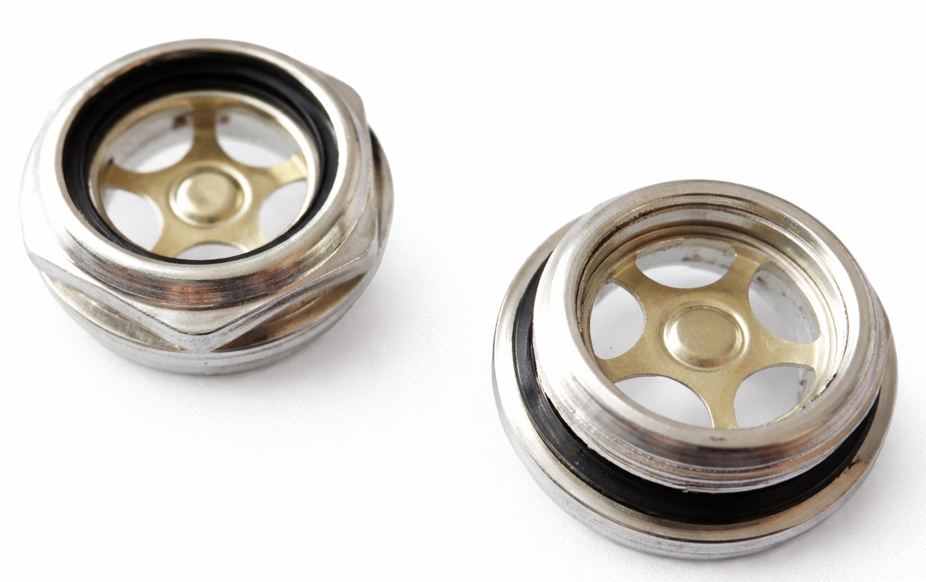 921 866 010 Sulzer, Oil Lever Glass with O-Ring