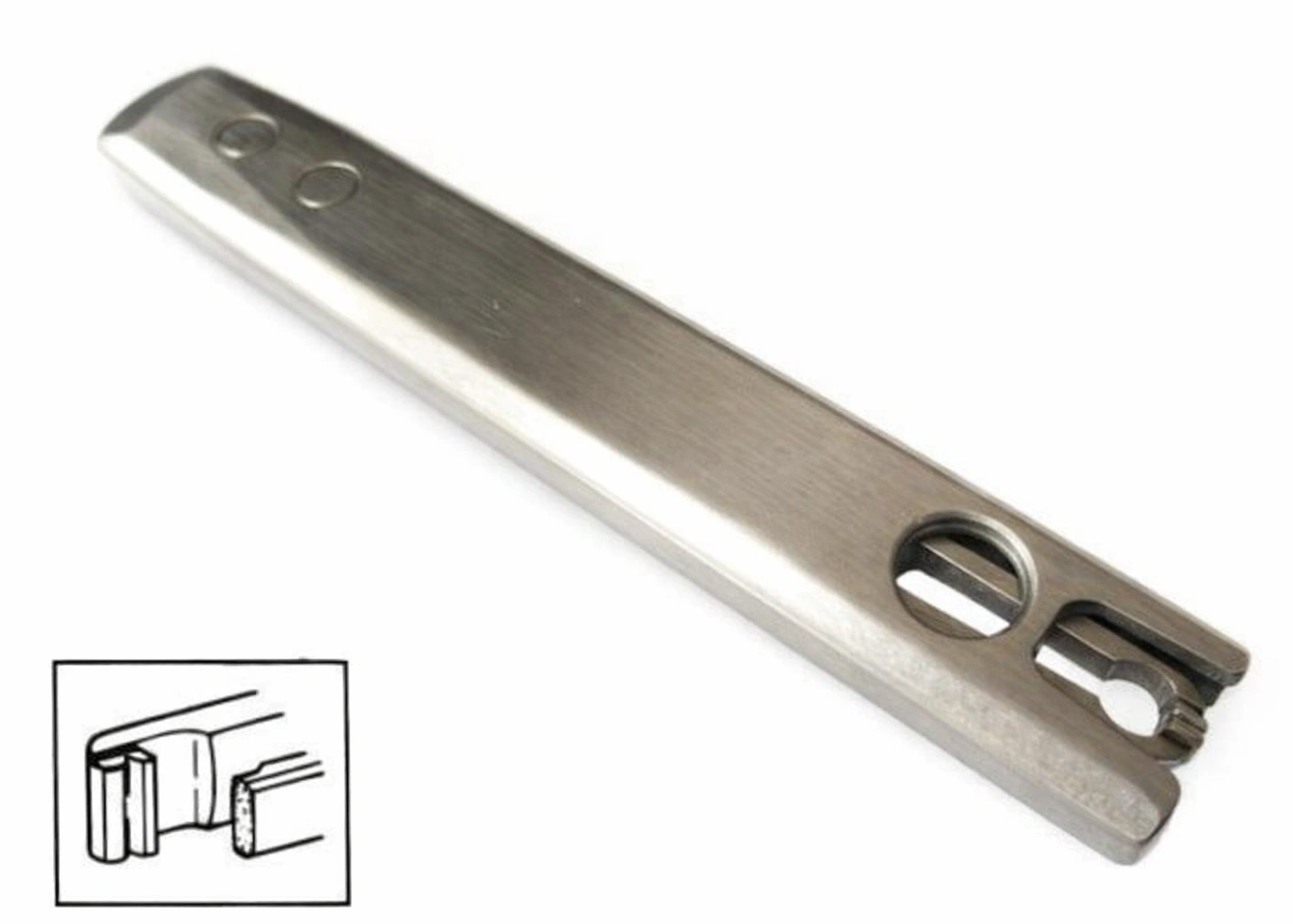 911 812 051 Sulzer, Projectile Complete D1, 2500gr, 2.2x4, with Hole Surface