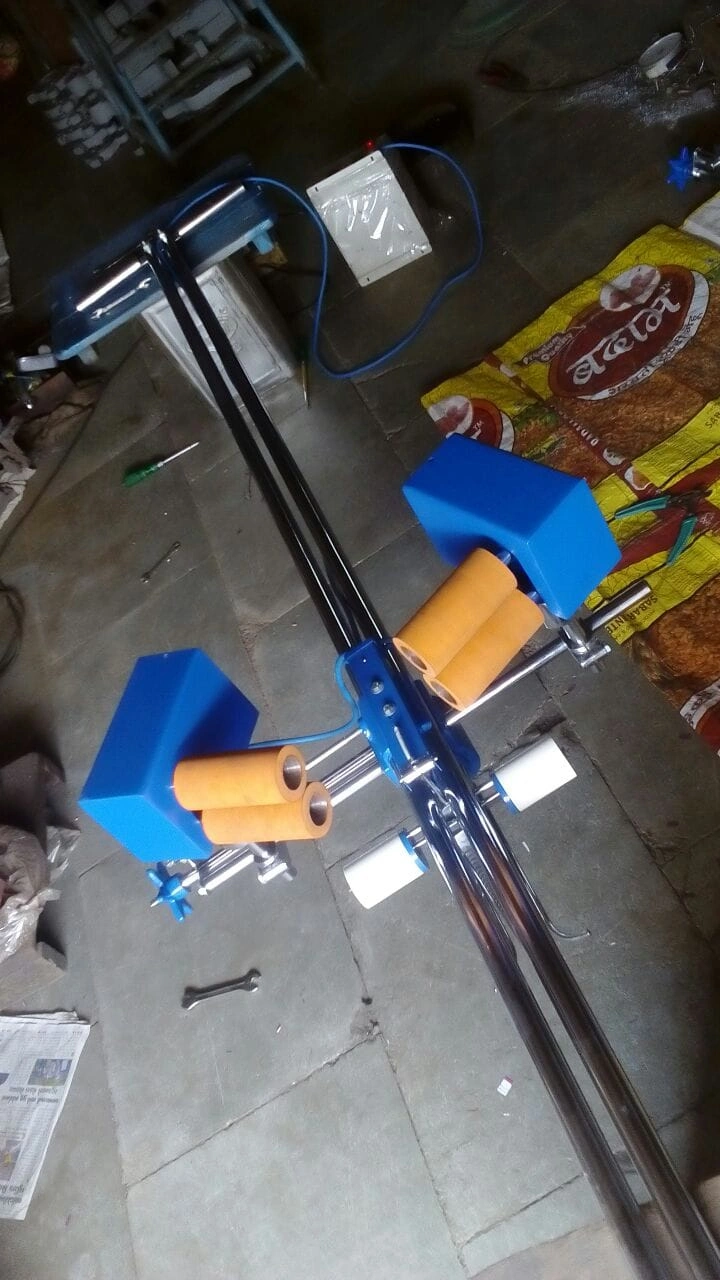 Folding Guider 120 mm long complete with Stand and Pannel for working RHS and LHS complete set view 4