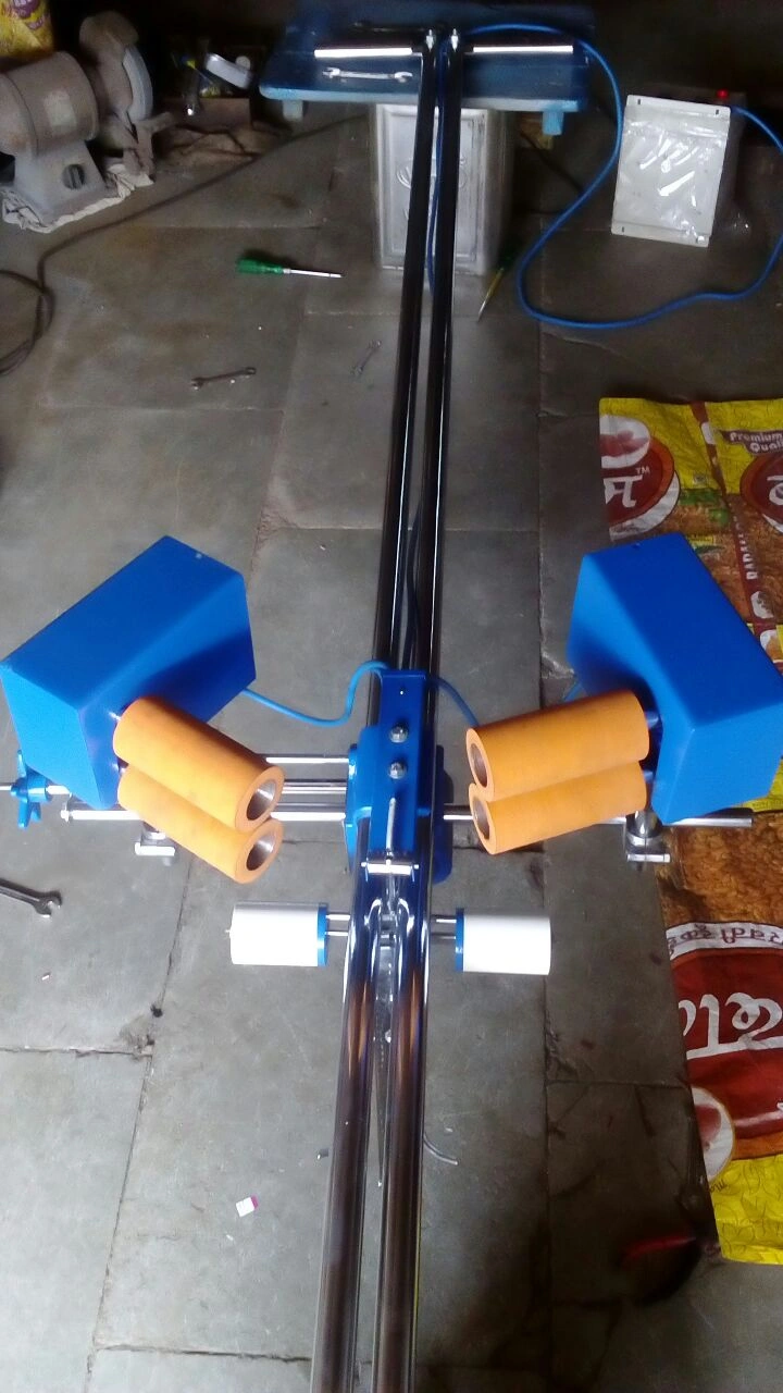Folding Guider 120 mm long complete with Stand and Pannel for working RHS and LHS complete set view 2