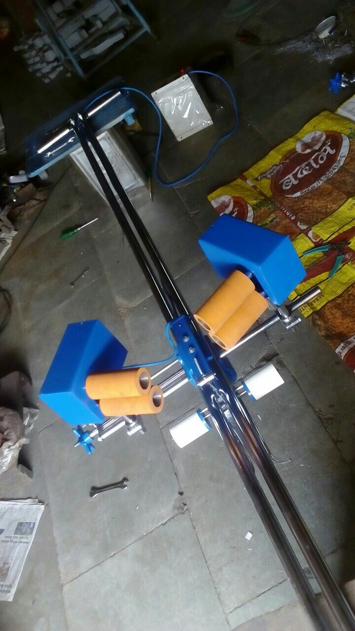 Folding Guider 120 mm long complete with Stand and Pannel for working RHS and LHS complete set view 3