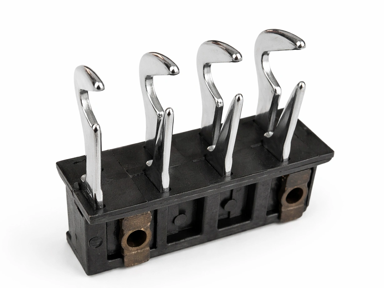 911 323 623 Sulzer, 4 Tooth Guide Block D1, Asymmetrical D1, L=55mm